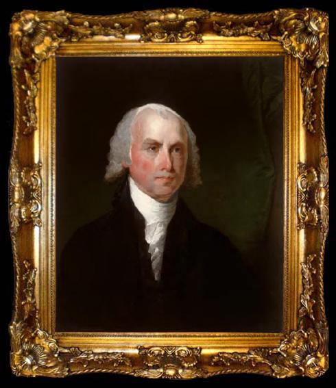 framed  Gilbert Charles Stuart James Madison, ta009-2